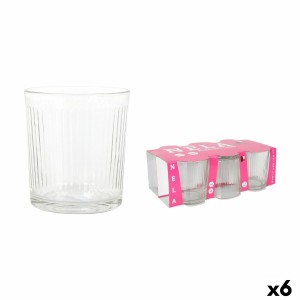 Set of glasses La Mediterránea STRAIGHT 6 Pieces (6 Units)
