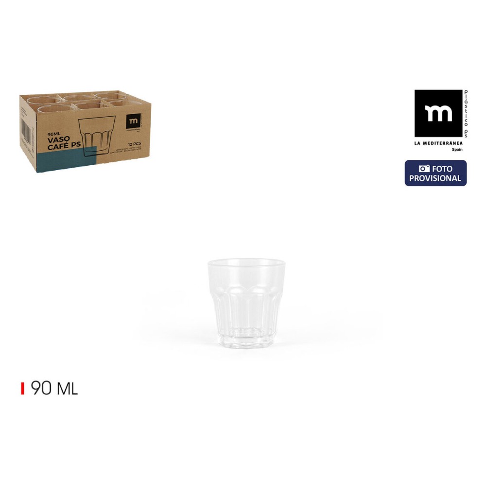 Verre d'eau La Mediterránea (24 Unités)