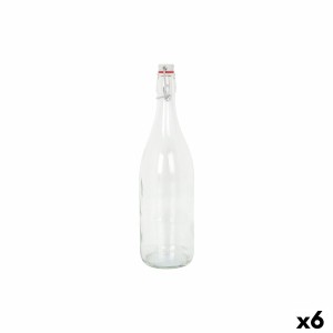 Bouteille en Verre La Mediterránea Mecano verre 1 L (6 Unités)