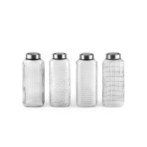 Bouteille en Verre La Mediterránea verre Acier 1,3 L (12 Unités)