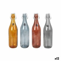 Bouteille en Verre La Mediterránea Dark goethe 1 L (12 Unités)