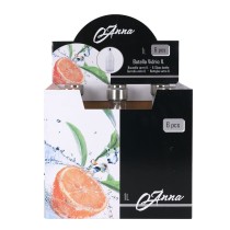 Bouteille en Verre La Mediterránea Métal verre 1 L (6 Unités)