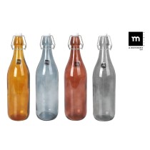 Glas-Flasche La Mediterránea Dark goethe 1 L (12 Stück)