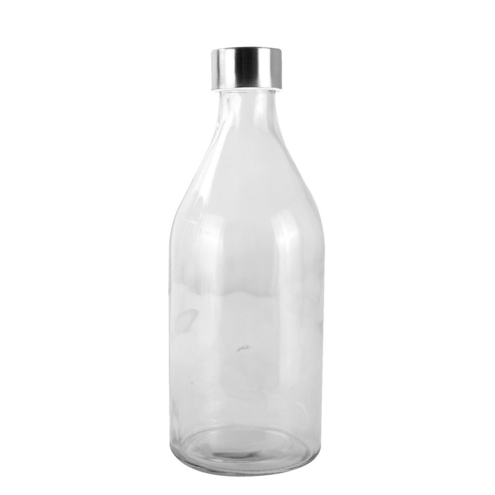 Glas-Flasche La Mediterránea Metall Glas 1 L (6 Stück)