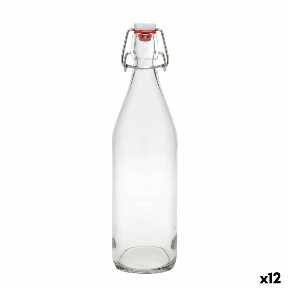 Bouteille en Verre La Mediterránea verre 1 L (12 Unités)