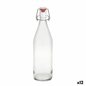 Bouteille en Verre La Mediterránea verre 1 L (12 Unités)