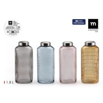Bouteille en Verre La Mediterránea verre 1,8 L (8 Unités)