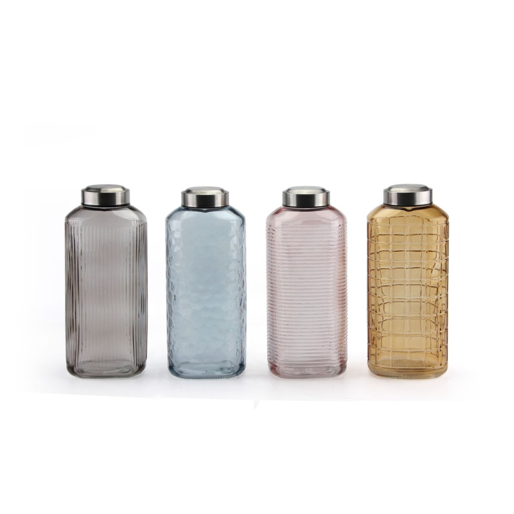Bouteille en Verre La Mediterránea verre 1,8 L (8 Unités)