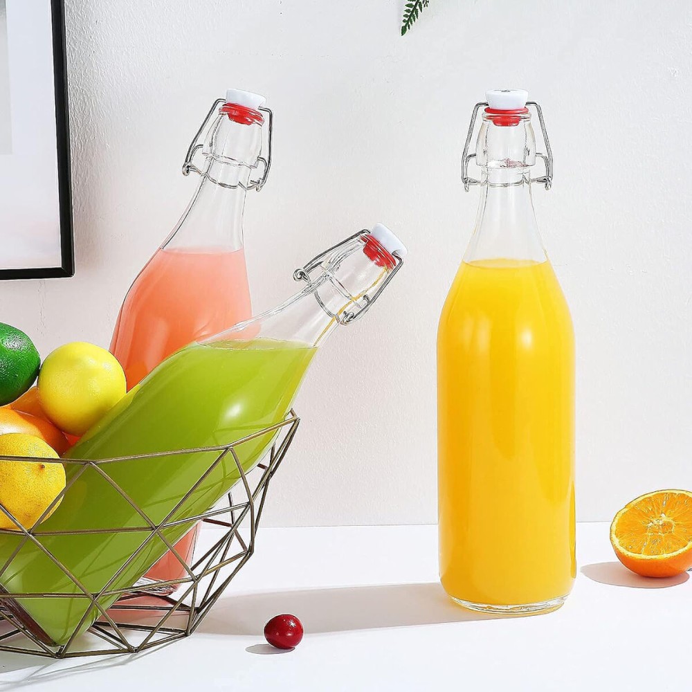 Bouteille en Verre La Mediterránea verre 1 L (12 Unités)