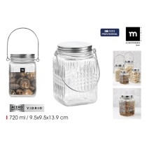 Glass Jar La Mediterránea 0,72 l (24 Units)