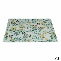 Snack tray La Mediterránea Lemon 30 x 20 x 2,5 cm (12 Units)