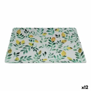 Snack tray La Mediterránea Lemon 30 x 20 x 2,5 cm (12 Units)