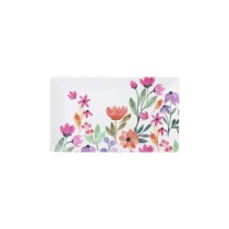 Tablett für Snacks La Mediterránea Blomster 25 x 15 x 2 cm (12 Stück)