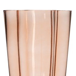 Vase Marron Verre 15,5 x 15 x 30 cm