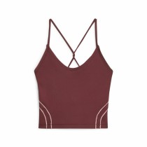 Tank Top Women Puma Studio Ultrabare Cro Brown