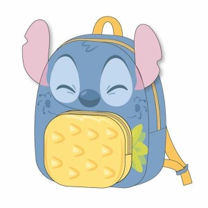 Schulrucksack Stitch Blau 18 x 22 x 4 cm