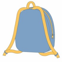 Cartable Stitch Bleu 18 x 22 x 4 cm