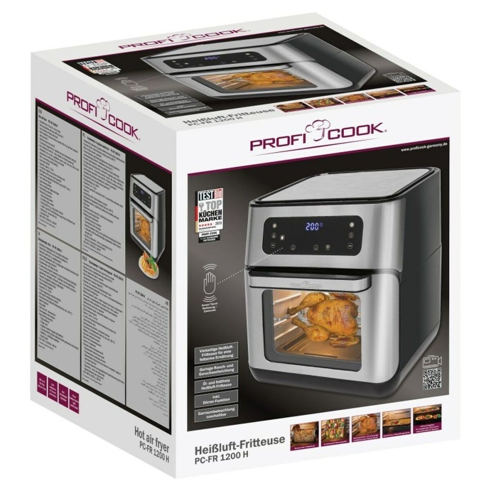 Heißluftfritteuse Proficook PC-FR 1200 H Schwarz 1500 W 11 L