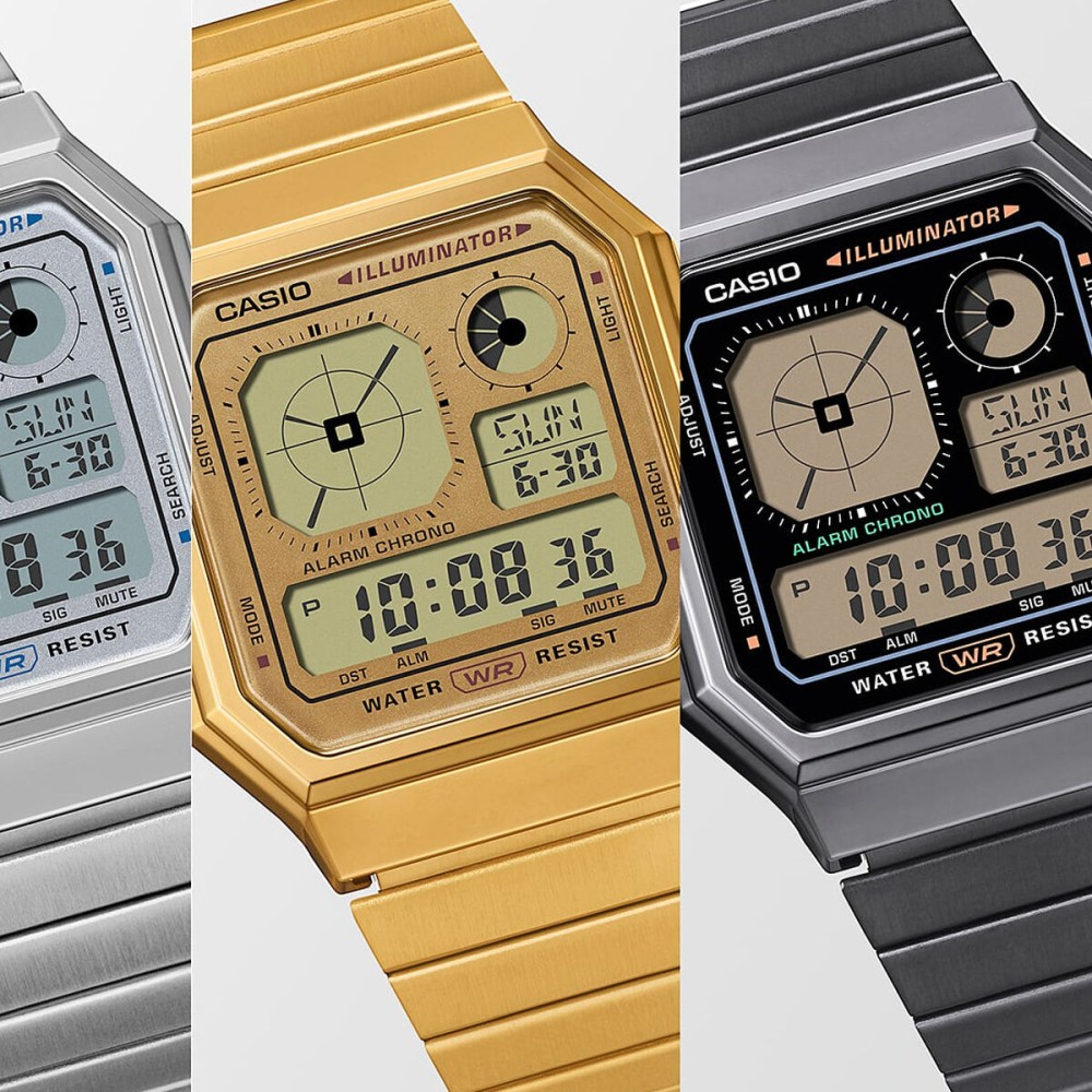 Herrenuhr Casio A130WEGG-1AEF