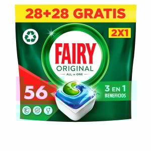 Tablettes pour Lave-vaisselle Fairy TODO EN 1 LIMON 56 Unités