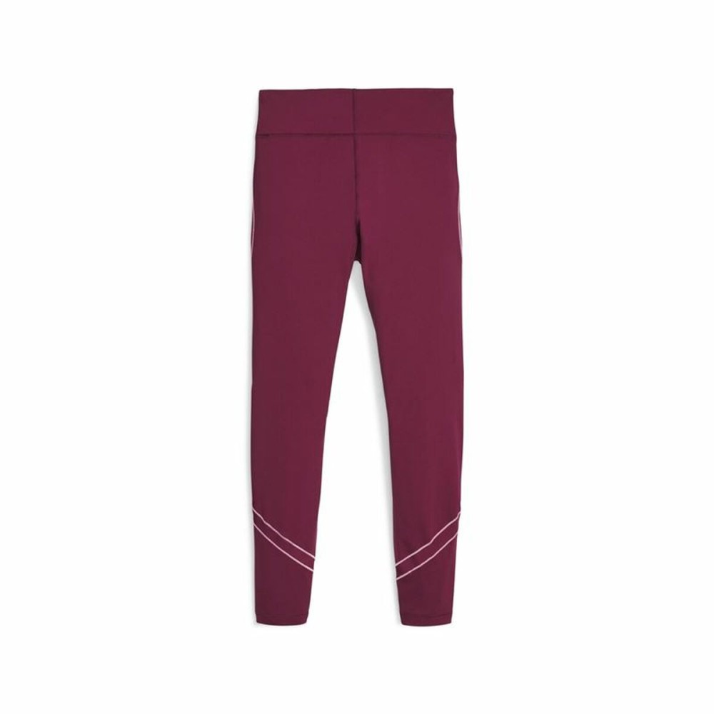 Leggings de Sport pour Femmes Puma Studio Ultrabare Rouge foncé