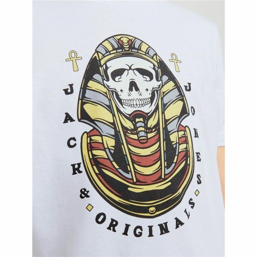 T shirt à manches courtes Enfant Jack & Jones Jorheavens Blanc