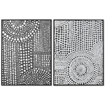 Leinwand Home ESPRIT polystyrol Leinwand 60 x 3,5 x 80 cm