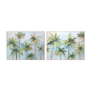 Leinwand Home ESPRIT polystyrol Leinwand 120 x 3,5 x 90 cm
