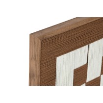 Cadre 3D Home ESPRIT Coton Sapin 50 x 3 x 50 cm