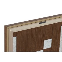 Cadre 3D Home ESPRIT Coton Sapin 50 x 3 x 50 cm