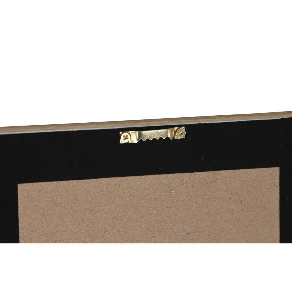 Satz mit 4 Bildern Home ESPRIT Papier Kristall 22 x 2 x 22 cm