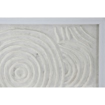 Satz mit 2 Bildern Home ESPRIT Papier Kristall 35 x 2 x 35 cm