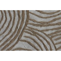 Satz mit 2 Bildern Home ESPRIT Papier Kristall 20 x 2 x 30 cm