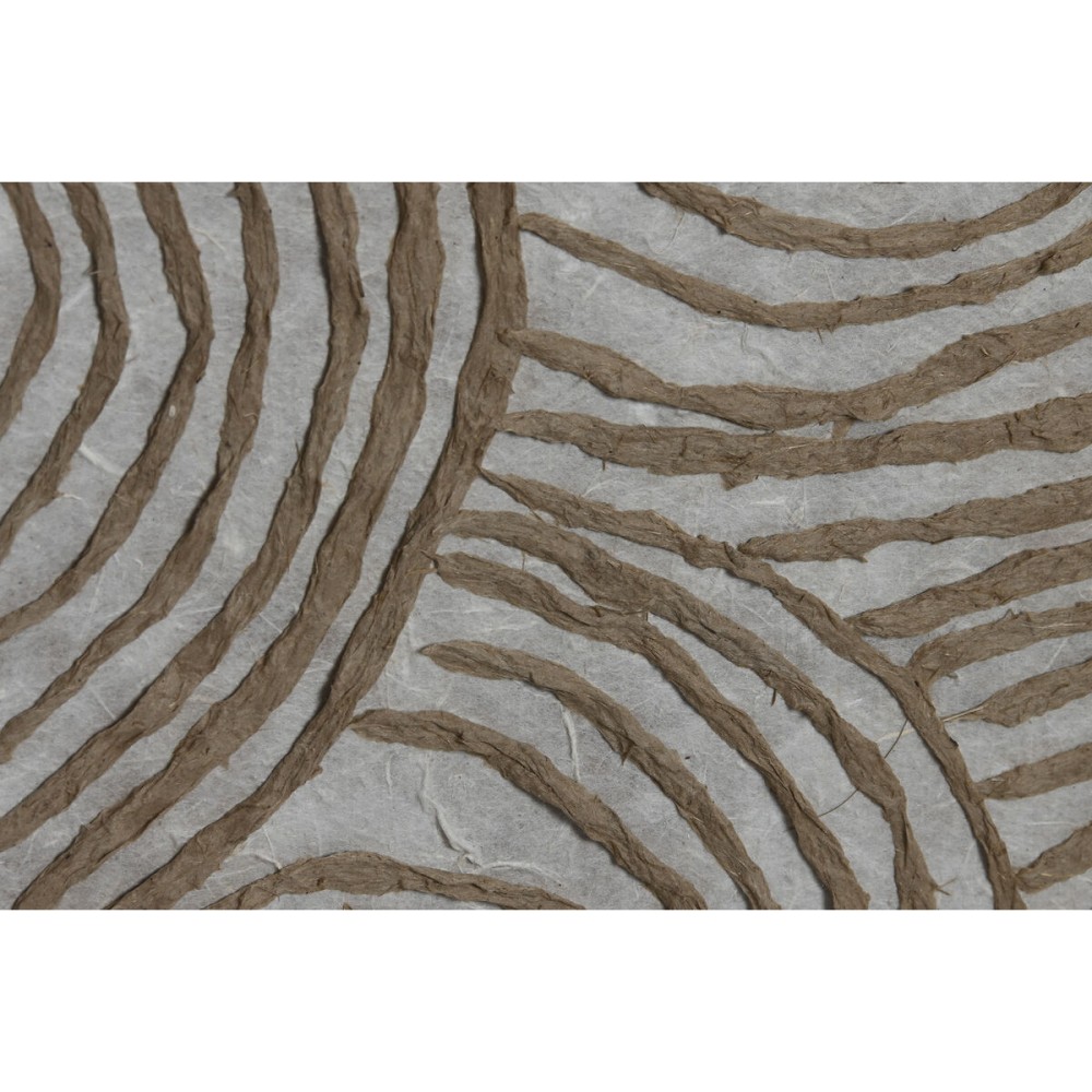 Satz mit 2 Bildern Home ESPRIT Papier Kristall 20 x 2 x 30 cm