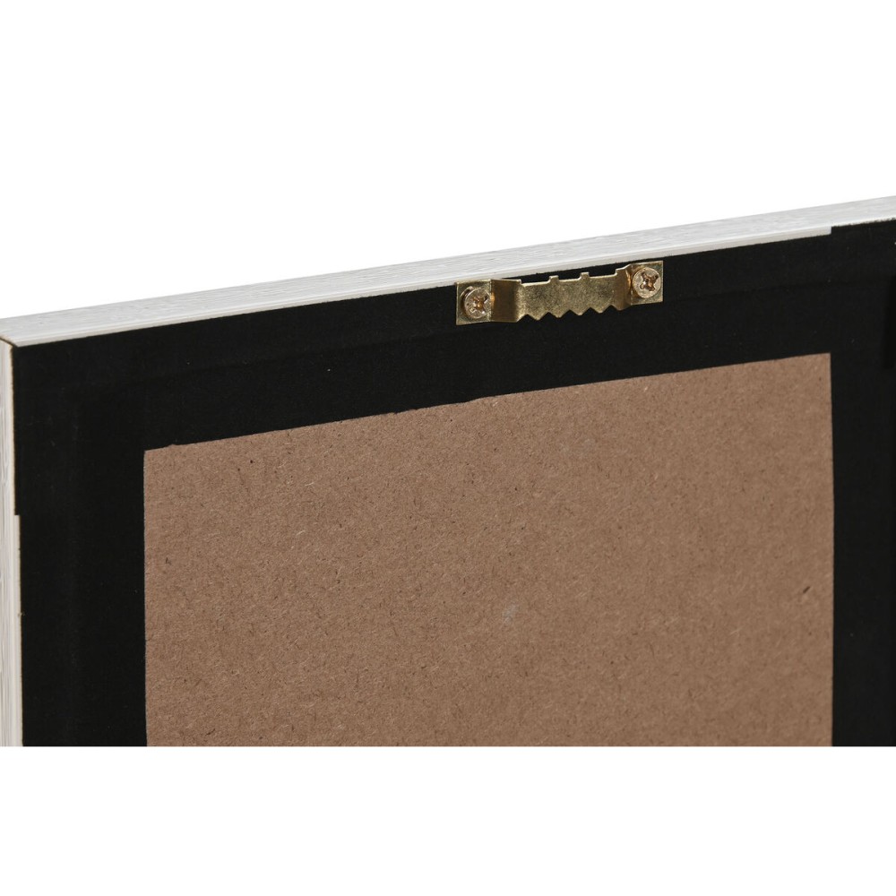 Satz mit 2 Bildern Home ESPRIT Papier Kristall 20 x 2 x 30 cm
