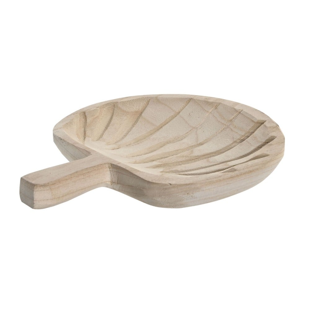 Tischdekoration DKD Home Decor Braun Paulonia-Holz 29 x 23 x 4 cm
