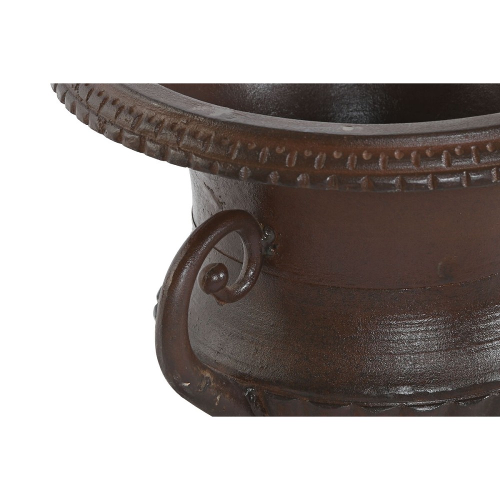 Vase Home ESPRIT Brown Iron 41 x 41 x 36 cm