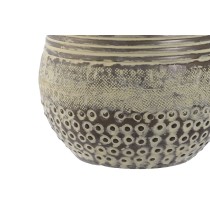 Vase Home ESPRIT grün Aluminium 18 x 18 x 30 cm