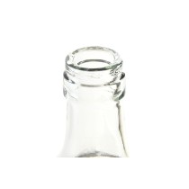 Vase Home ESPRIT Transparent Light brown Crystal Natural 37 x 37 x 55 cm