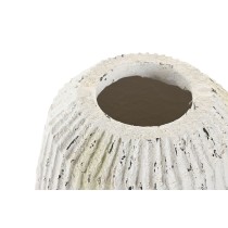Vase Home ESPRIT White Magnesium 28,5 x 28,5 x 32,5 cm