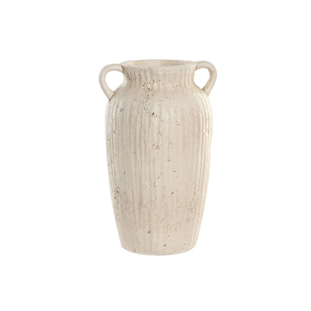 Vase Home ESPRIT Blanc Magnésium 23,5 x 21,5 x 37,5 cm