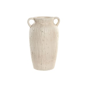Vase Home ESPRIT White Magnesium 23,5 x 21,5 x 37,5 cm