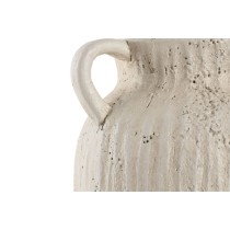 Vase Home ESPRIT Weiß Magnesium 23,5 x 21,5 x 37,5 cm