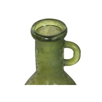 Vase Home ESPRIT grün Recyceltes Glas Antiker Finish 18 x 18 x 75 cm