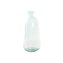 Vase Home ESPRIT Durchsichtig Recyceltes Glas 22 x 22 x 51 cm
