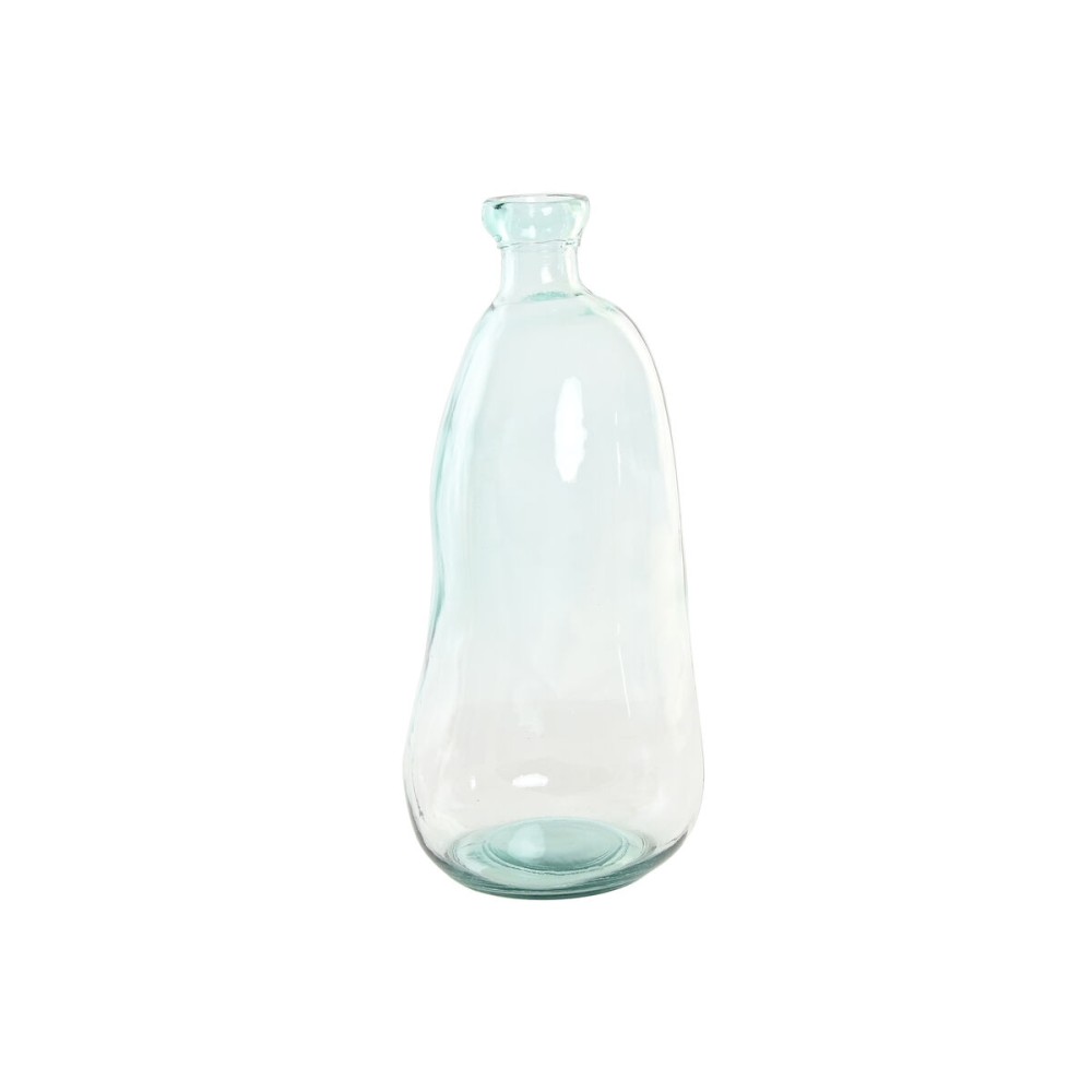 Vase Home ESPRIT Durchsichtig Recyceltes Glas 22 x 22 x 51 cm