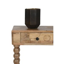 Vase Home ESPRIT Dunkelgrau Kristall Moderne 18 x 18 x 22 cm