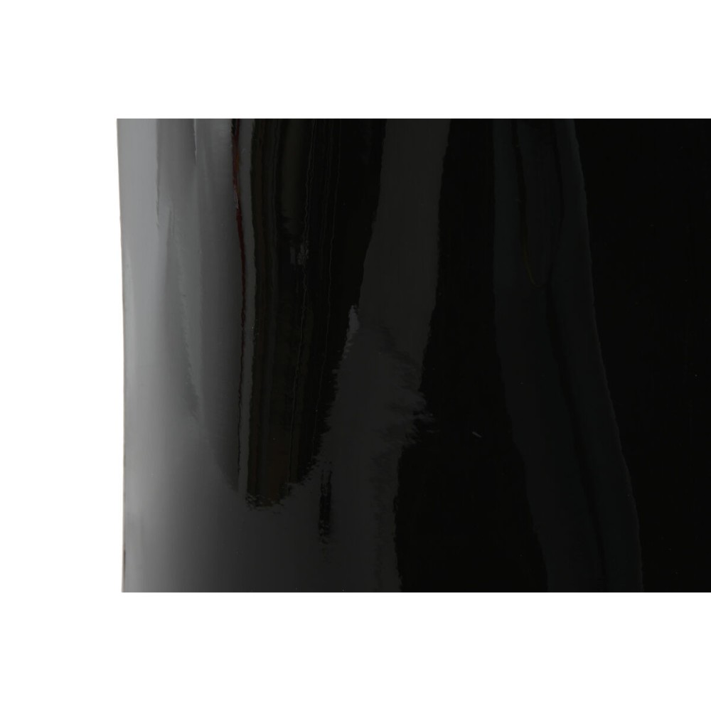 Vase Home ESPRIT Black Recycled glass 22 x 22 x 51 cm
