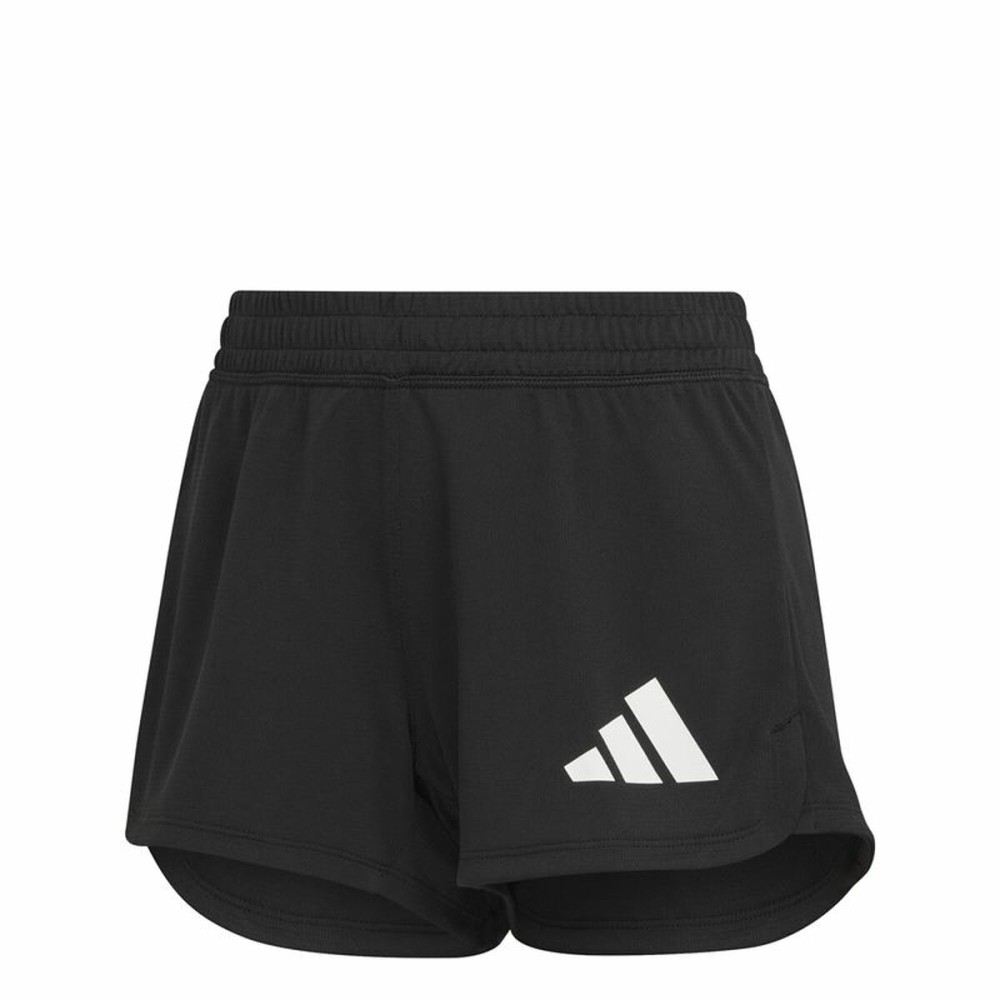 Short de Sport pour Femme Adidas Pacer 3 Stripes Knit Noir