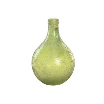 Vase Home ESPRIT grün Recyceltes Glas Antiker Finish 29 x 29 x 43 cm